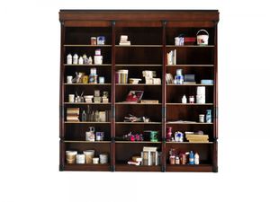 biblioteca clásica de estilo Biedermeier