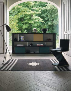biblioteca de pared
