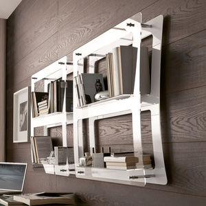 biblioteca para muro
