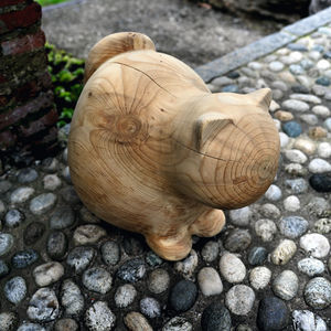 escultura de cedro