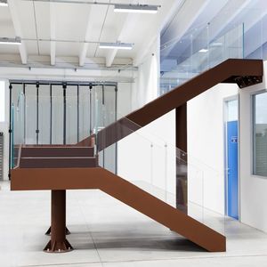 escalera en U