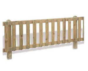 valla para parque infantil / de barras / de pino
