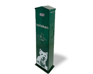 cubo de basura canino