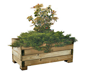 jardinera de madera