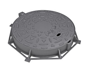 tapadera de inspección de hierro fundido