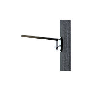 consola para poste de iluminación de acero galvanizado