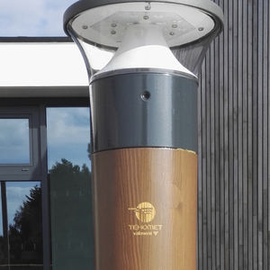 bolardo de iluminación urbano