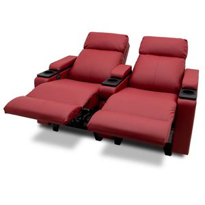 butaca de cine de cuero