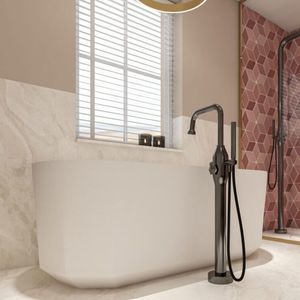 bañera ovalada