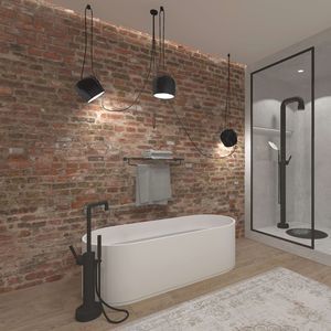 bañera ovalada