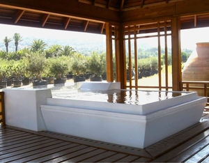 spa sobre suelo