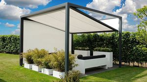 pérgola adosada