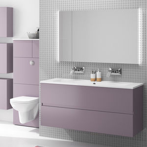 mueble de lavabo doble