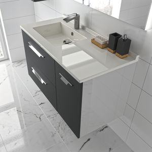 mueble de lavabo doble