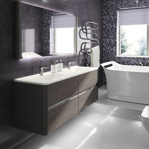 mueble de lavabo doble