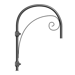 colgador para farola de acero