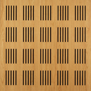 panel acústico para techo