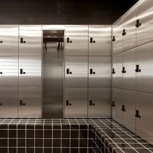 taquilla de vestuario de material laminado