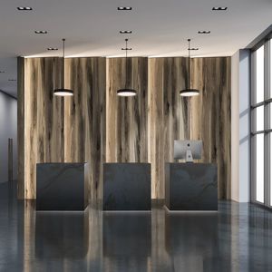 mostrador de recepción modular