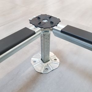 pedestal para suelo técnico de acero galvanizado