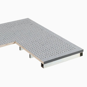 suelo técnico de acero galvanizado