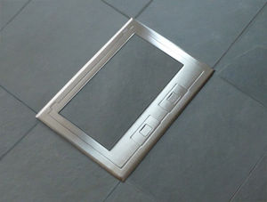 Caja eléctrica empotrable - PMC50-B - FBS - Floor Box Systems - para