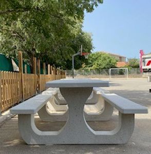 mesa de pícnic clásica
