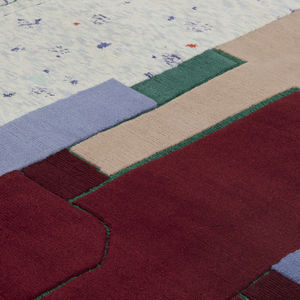 alfombra contemporánea