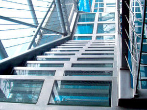 panel de vidrio laminado