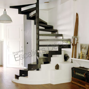 escalera de caracol cuadrada