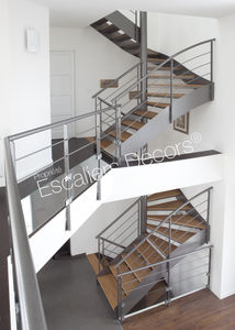 escalera en U