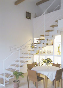 escalera en L