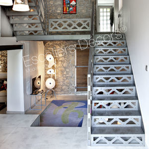 escalera recta