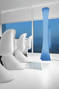 columna luminosa contemporánea / de policarbonato / LED / de interior