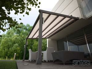 pérgola adosada