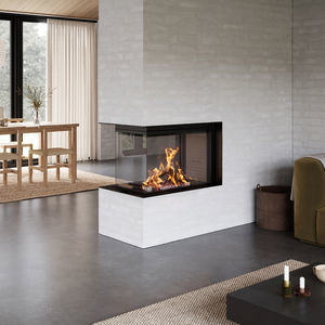 chimenea insertable de 3 caras