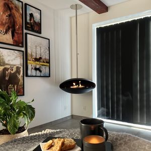 chimenea de bioetanol