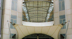 membrana arquitectónica de vidrio