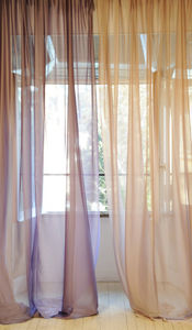 visillo de color liso