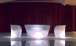 mesa de centro de diseño orgánico