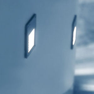 luminaria empotrable de pared