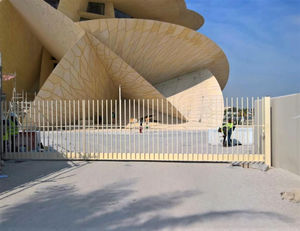 portón abatible