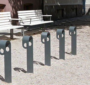 aparcabicis de acero / para espacio público