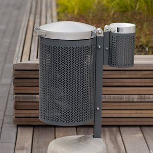 cubo de basura público