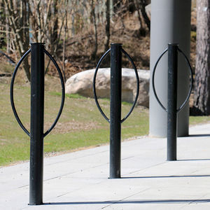 aparcabicis de acero galvanizado