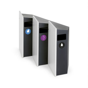 cubo de basura público