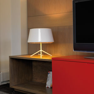 lámpara de mesa / contemporánea / de aluminio / LED
