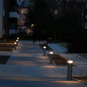 bolardo de iluminación urbano