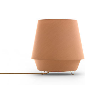 lámpara de mesa / contemporánea / de tejido / de fibra acrílica