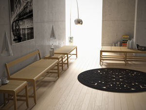 banco para jardín contemporáneo